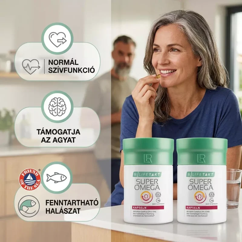 Super Omega 3 kapszula 2-es csomag (201,60 g)