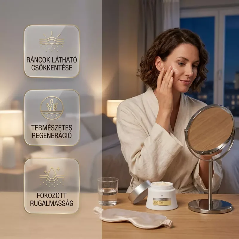 Zeitgard Nanogold éjszakai krém (50 ml)